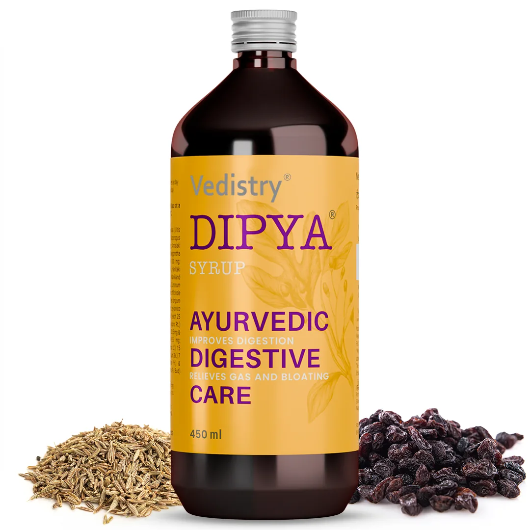 Charak Dipya Ayurvedic Digestive Care Syrup | Herbal Tonic | Relief from Bloating, Acidity, and Indigestion-1