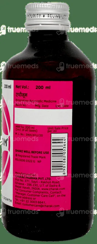 Charak Pharma Aptizooom Syrup | Ayurvedic Appetite Stimulant | Natural Digestive Support-3