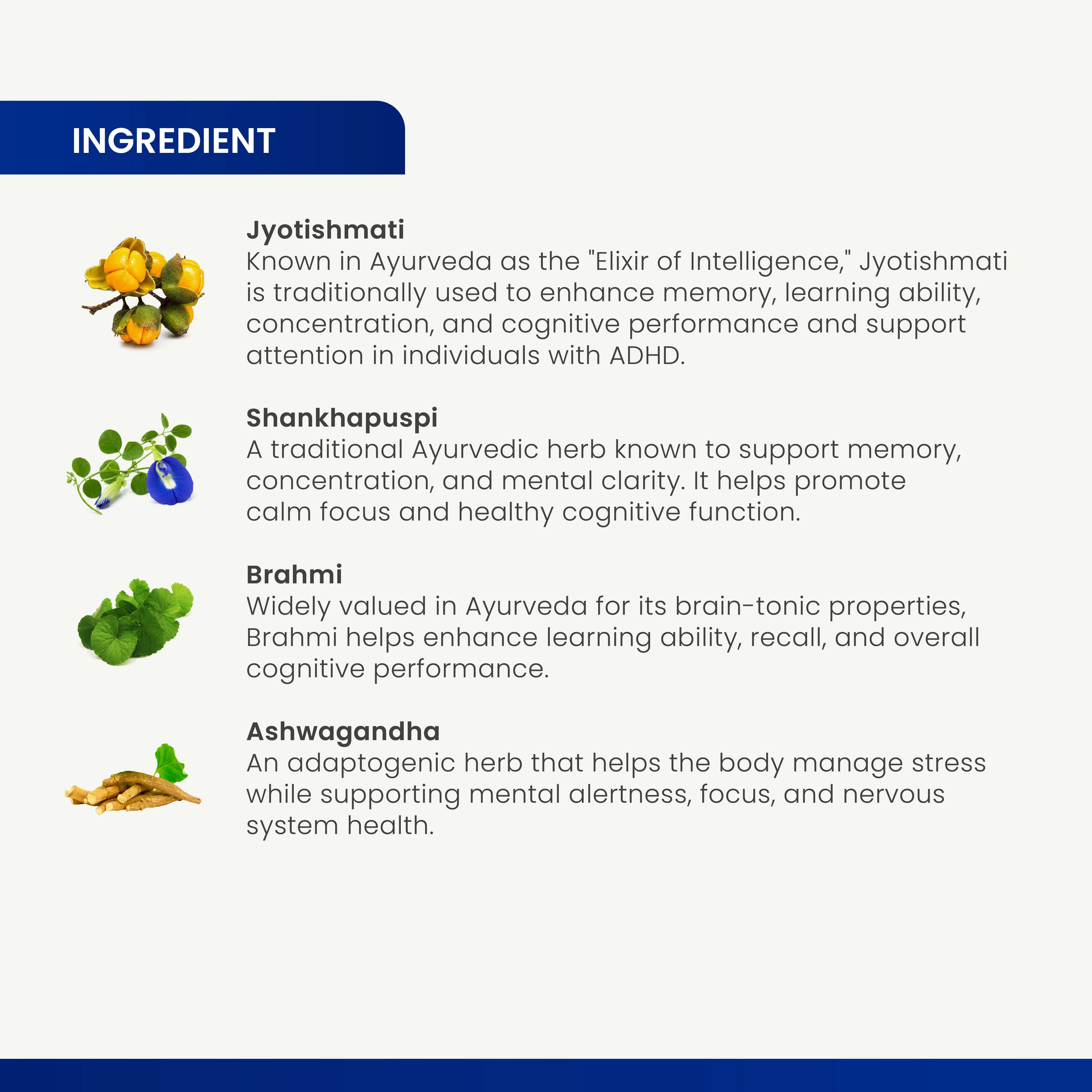 Charak Pharma Cognium Tablets | Ayurvedic Brain Booster | Memory and Focus Support-4