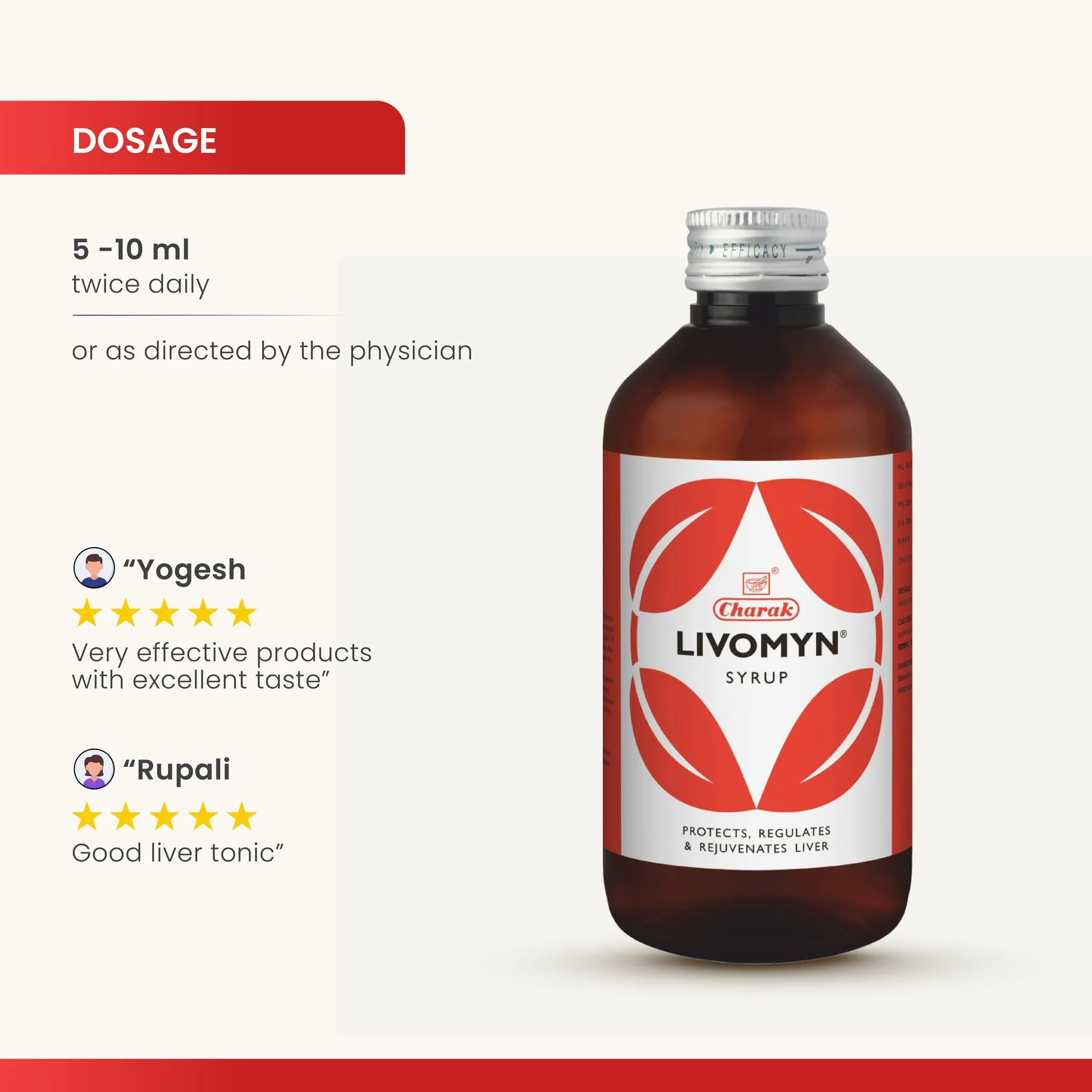 Charak Pharma Livomyn Syrup | Ayurvedic Liver Tonic | Natural Detox and Digestion Support-5