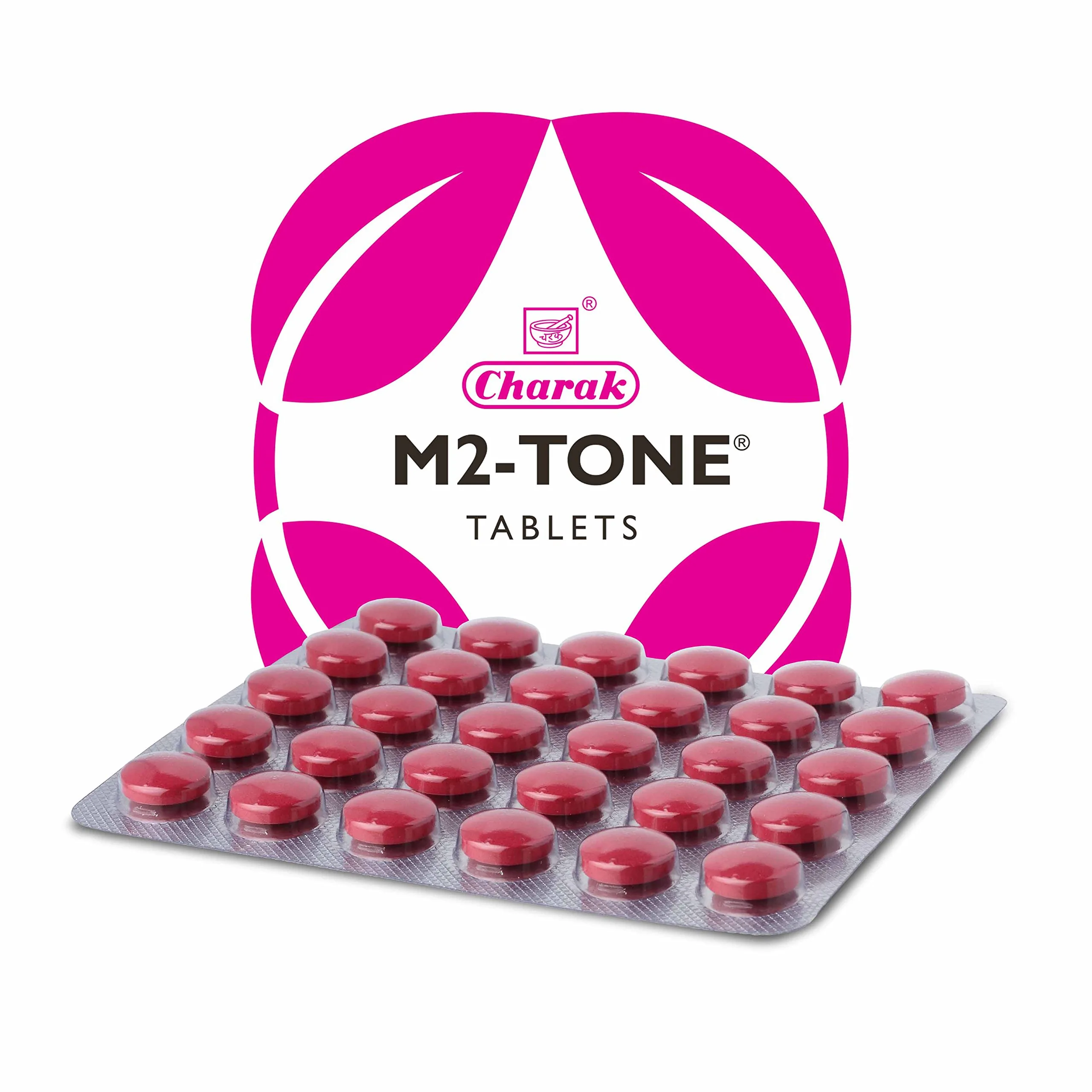 Charak Pharma M2 Tone Tablets | Ayurvedic Women's Wellness Formula | Supports Menstrual Health & Hormonal Balance-3
