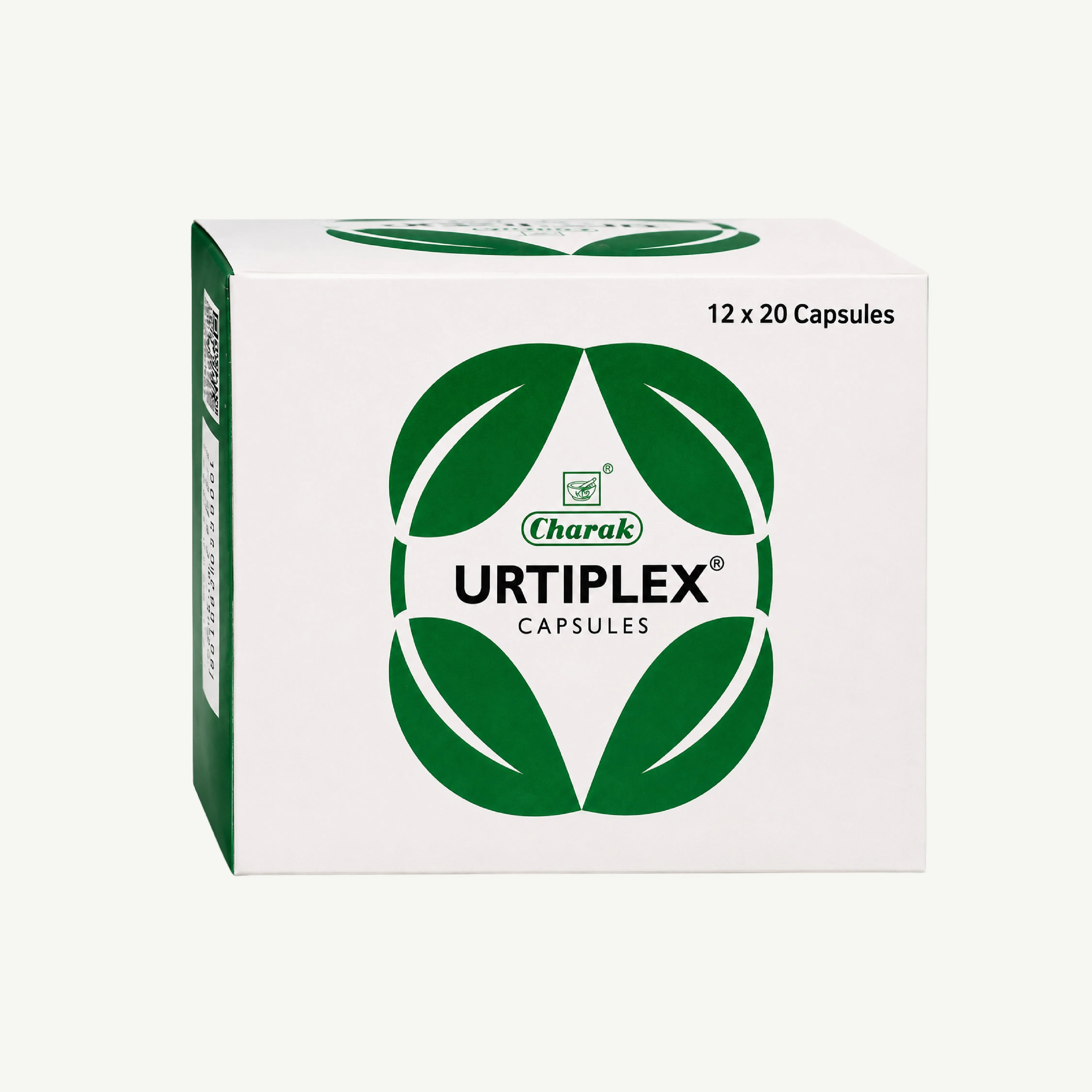 Charak Pharma Urtiplex Capsules | Ayurvedic Skin Allergy Relief | Natural Anti-Pruritic Formula-3