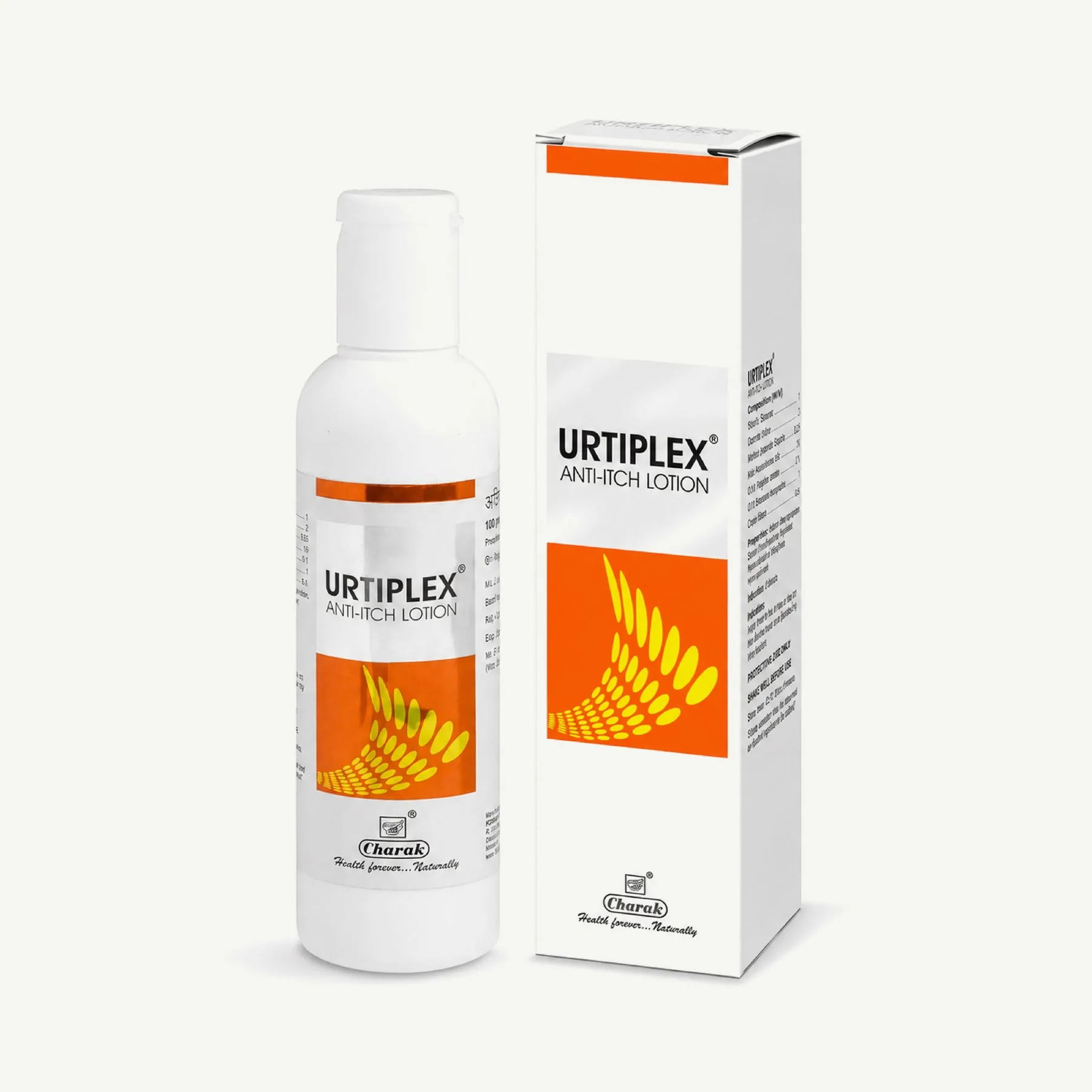 Charak Urtiplex Anti Itch Lotion | Ayurvedic Soothing Ointment | Relief from Skin Itching and Rashes-1