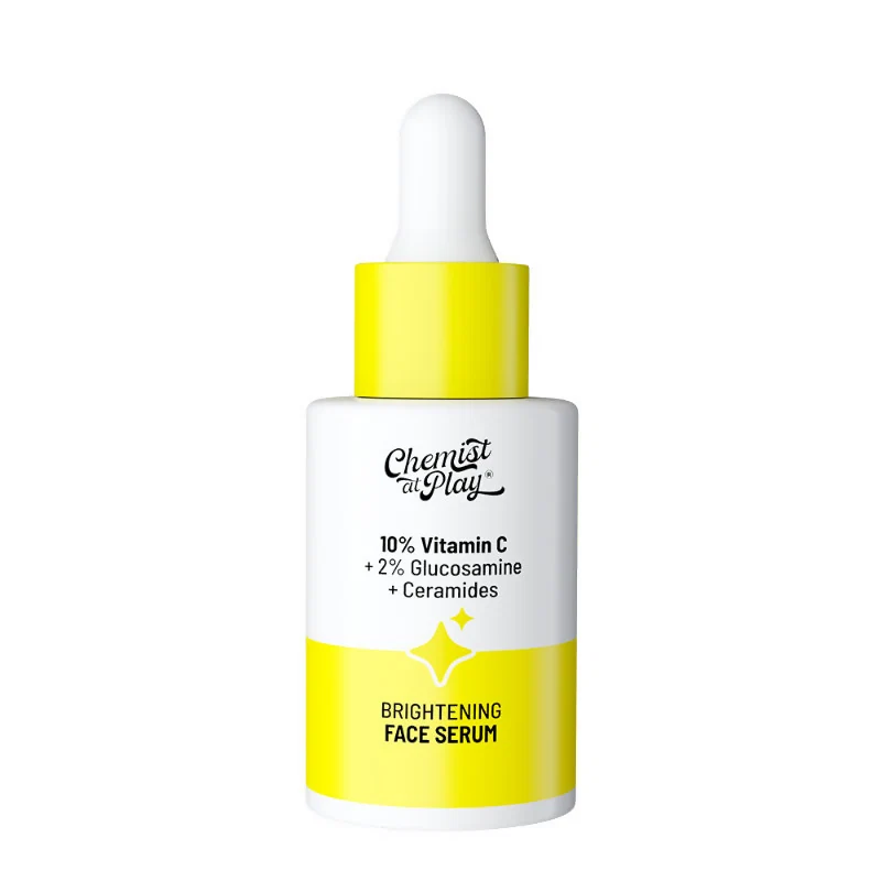 Chemist At Play 10% Vitamin C Face Serum | Brightening Skin Treatment | Glow and Radiance Booster-1