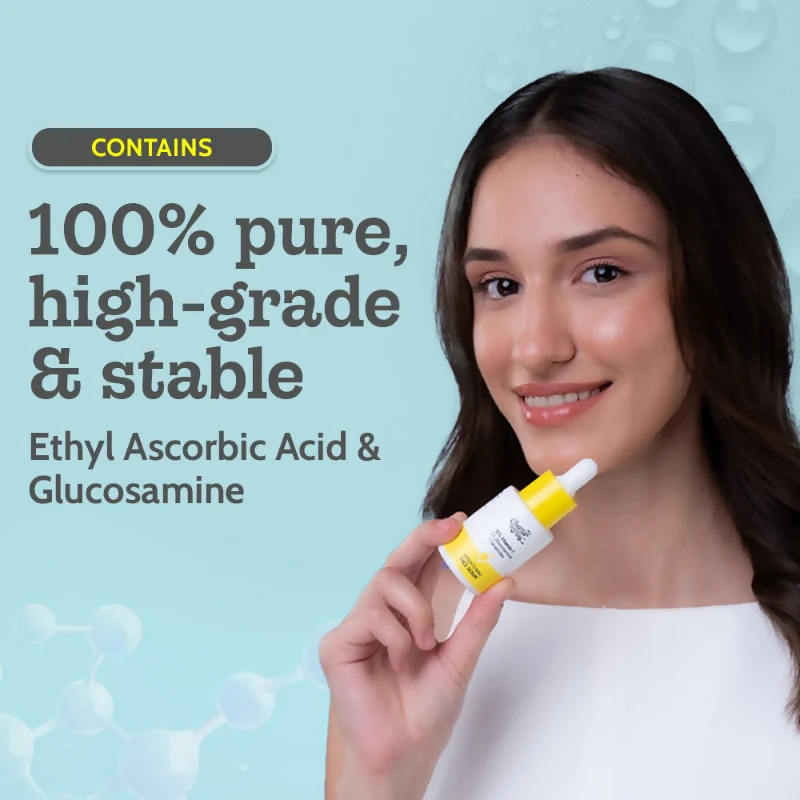 Chemist At Play 10% Vitamin C Face Serum | Brightening Skin Treatment | Glow and Radiance Booster-3