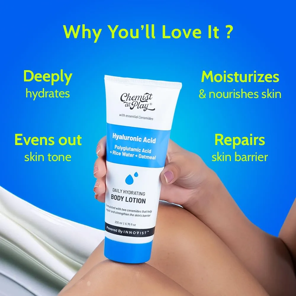 Chemist At Play Daily Hydrating Body Lotion | For All Skin Types | 200ml-3