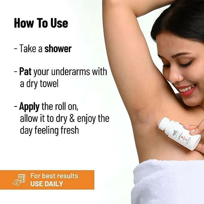 Chemist at Play UnderArm Roll On Woody Musk | Exfoliating Deodorant | Odour Protection & Skin Brightening-4