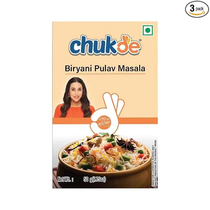 Chukde Biryani Pulav Masala Chukde Biryani Pulav Masala--50gm