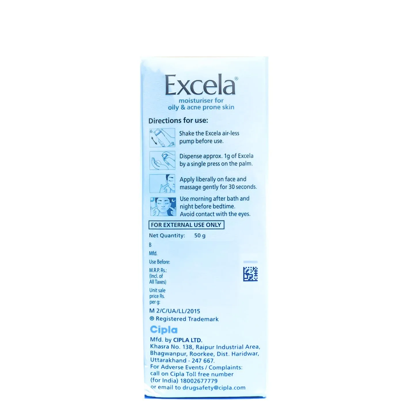 Cipla Excela Moisturiser | Matte Finish Face Moisturizer for Oily and Acne-Prone Skin-5