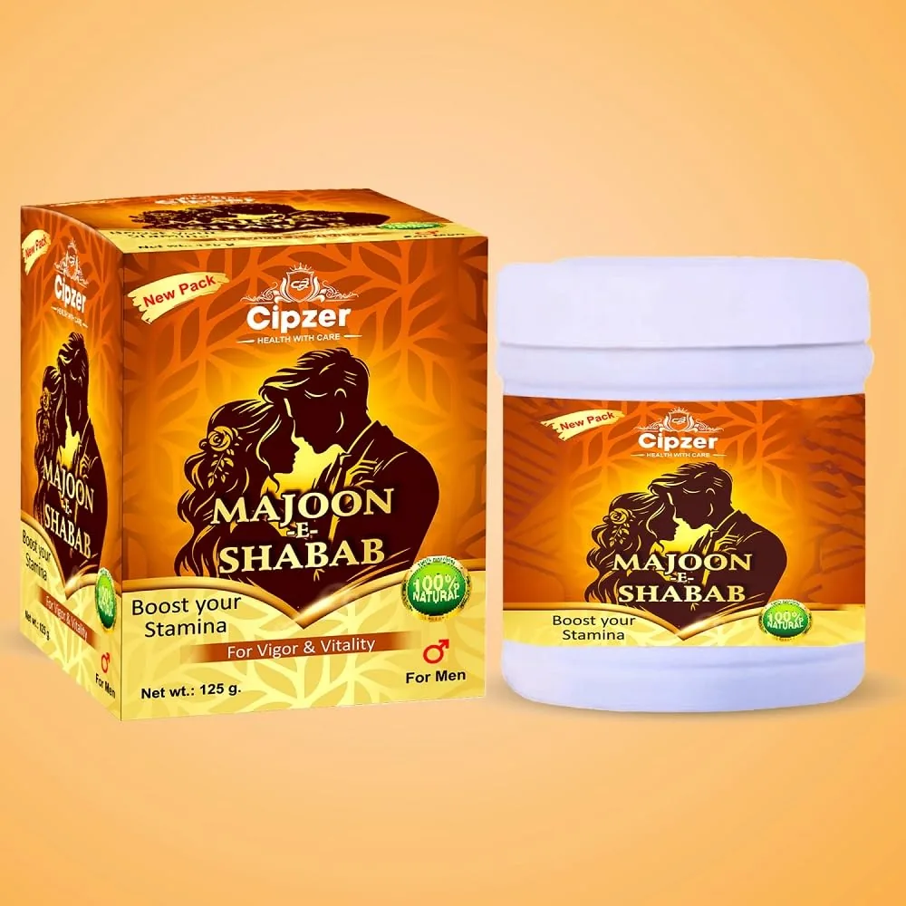 Cipzer Majoon-E-Shabab | Traditional Unani Vitality Paste | Natural Strength & Stamina Support for Men