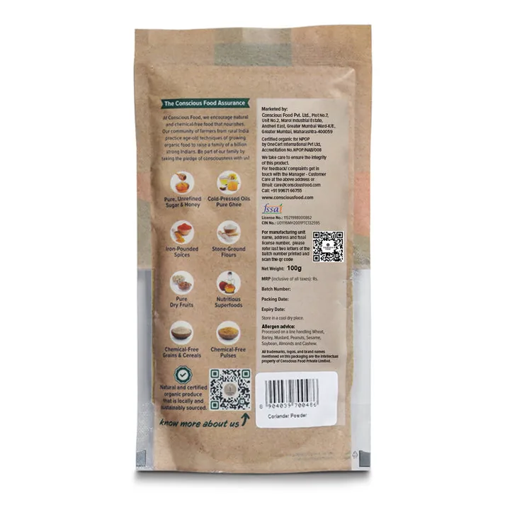 Conscious Food Coriander Powder - 2