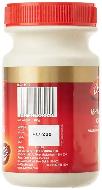 Dabur Ashwagandha Churna | Ayurvedic Root Powder | Stress Relief & Stamina Booster-2