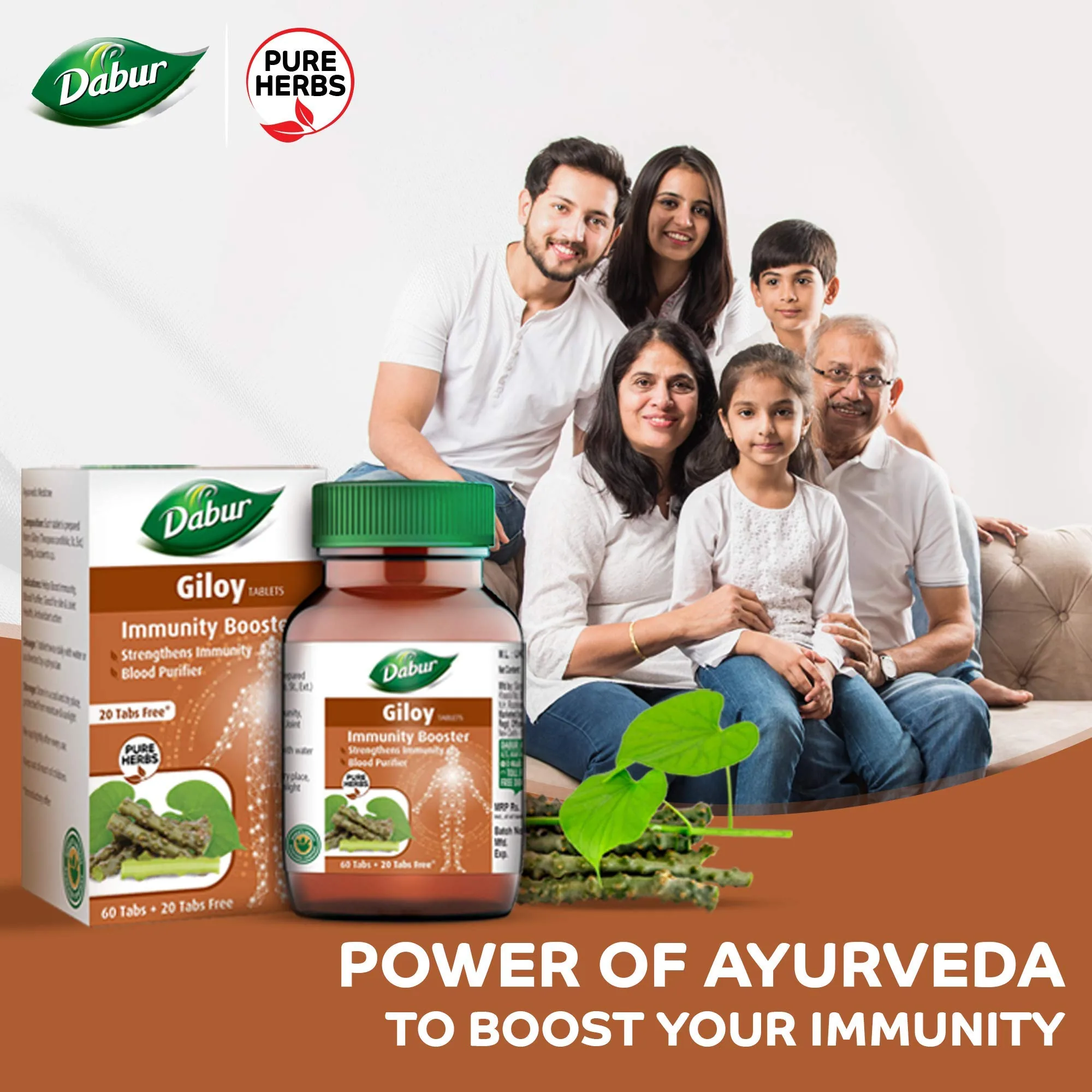Dabur Giloy Tablets | Ayurvedic Immunity Booster | Natural Blood Purifier-4