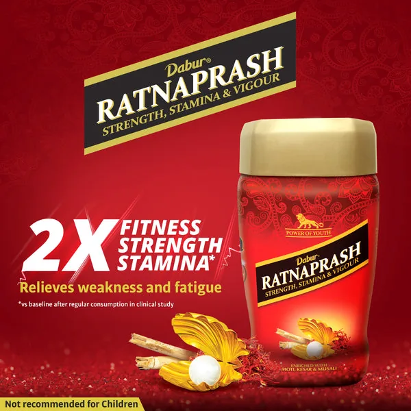Dabur Ratnaprash | Premium Ayurvedic Chyawanprash | Strength & Stamina Booster-2