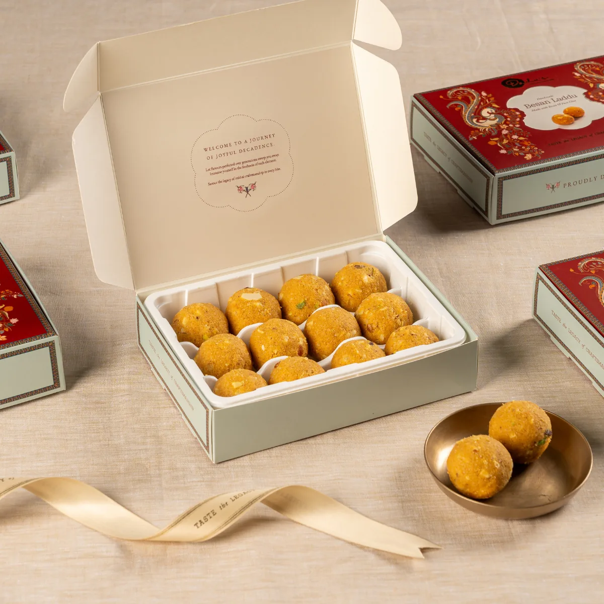 Dadu's Besan Laddu | Traditional Desi Ghee Ladoo | Authentic Indian Mithai