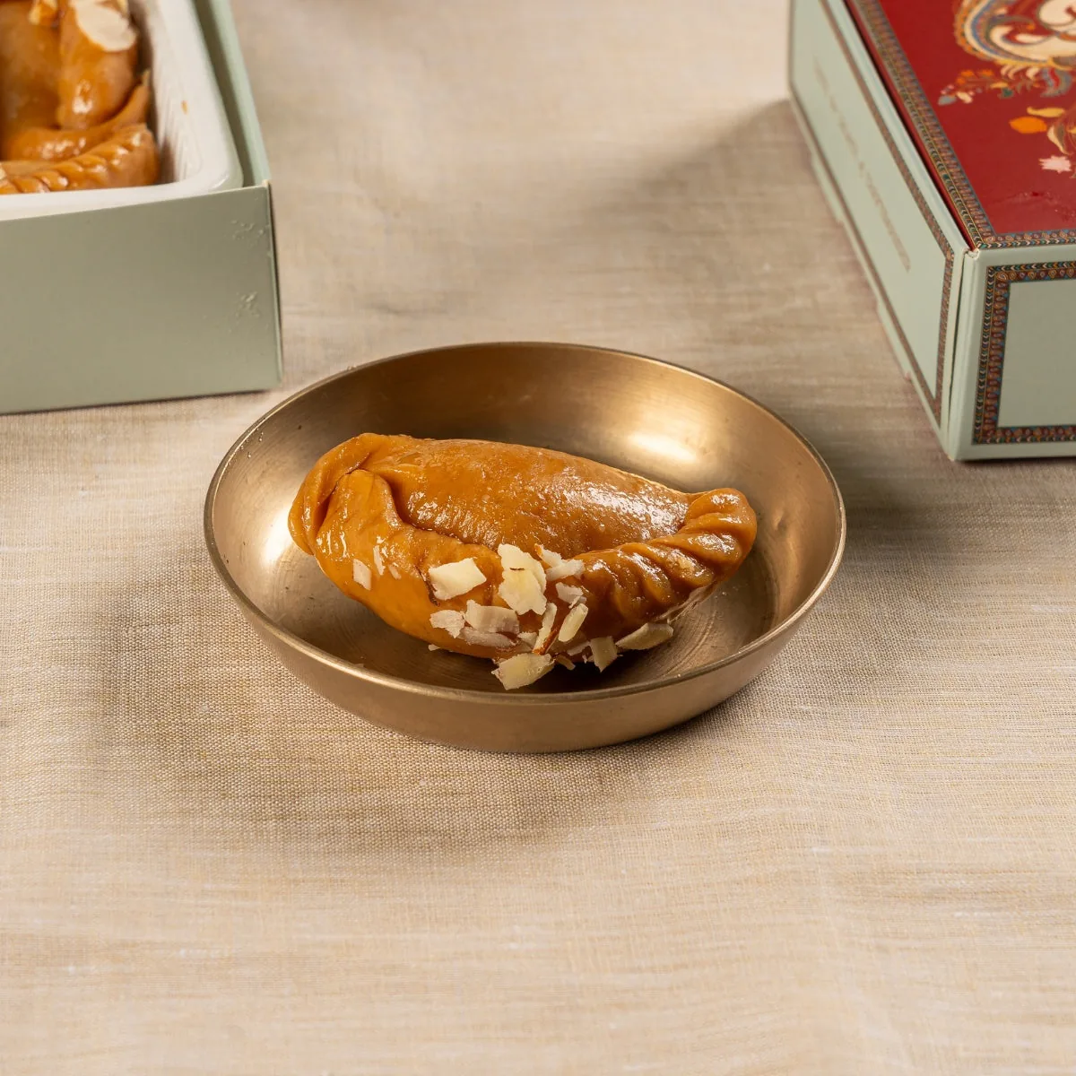 Dadu's Khova Gujia | Traditional Deep-Fried Sweet | Crispy Pastry with Rich Khoya and Nut Filling-2