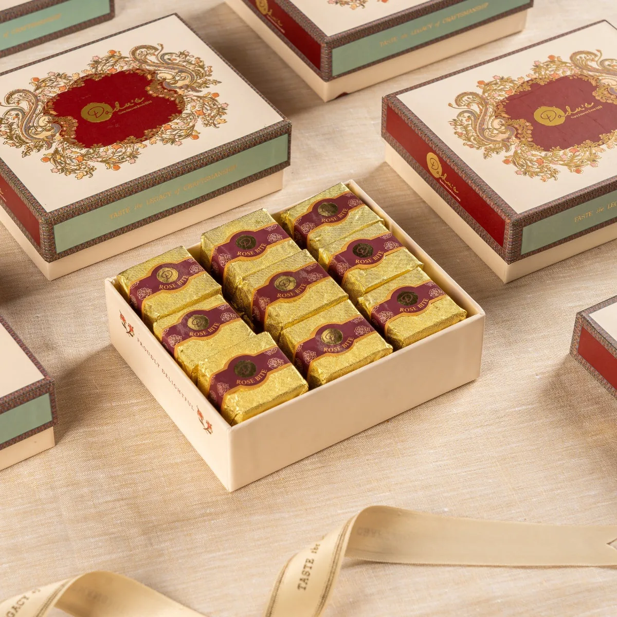 Dadu's Rose Bites | Fragrant Rose Mithai | Soft Floral Sweet