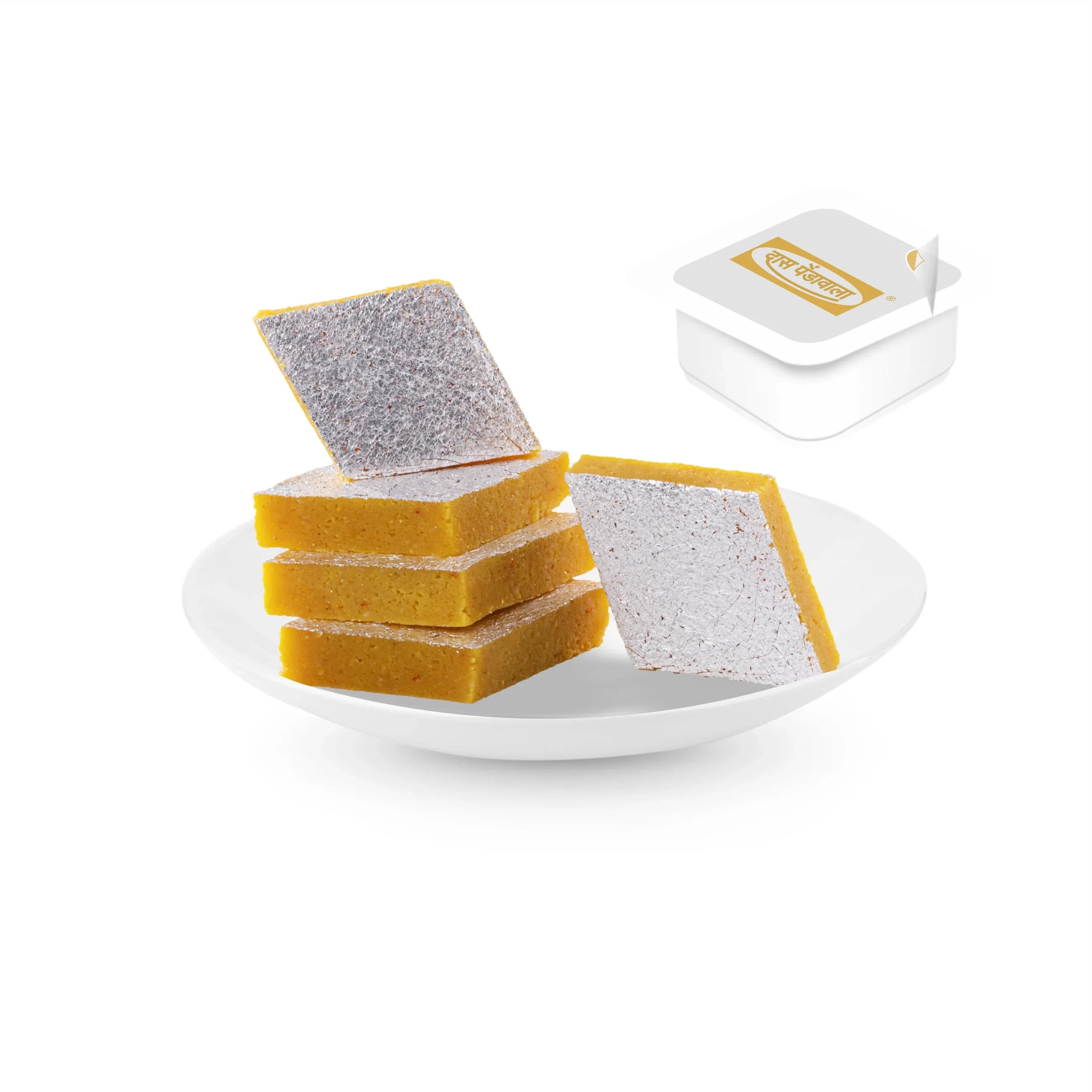 Das Pendawala Kesar Kaju Katli | Saffron Cashew Diamond Sweets | Authentic Indian Mithai