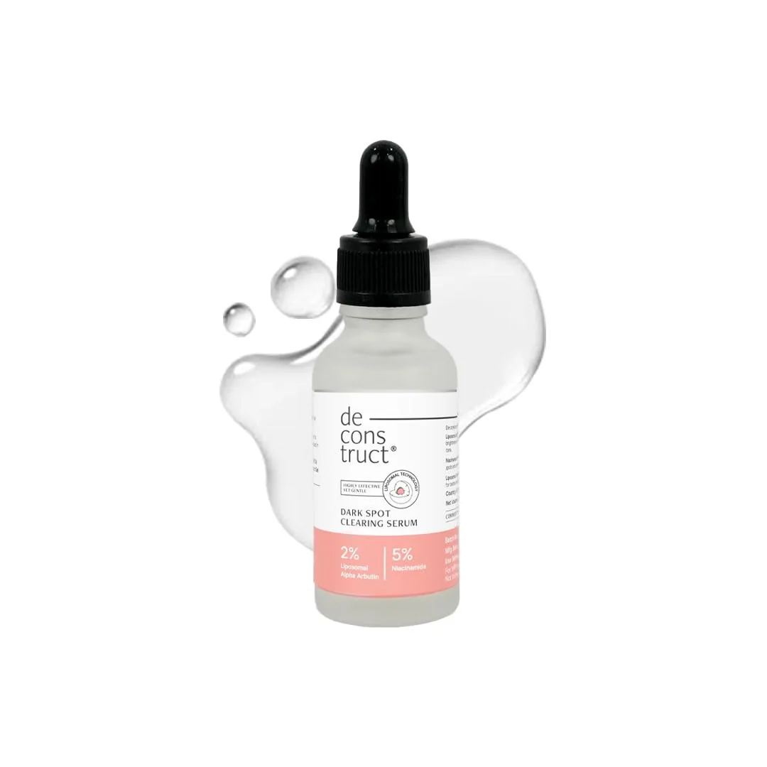 Deconstruct Clearing Serum | Skin Brightening Face Serum | 5% Niacinamide & 2% Alpha Arbutin for Dark Spots-1