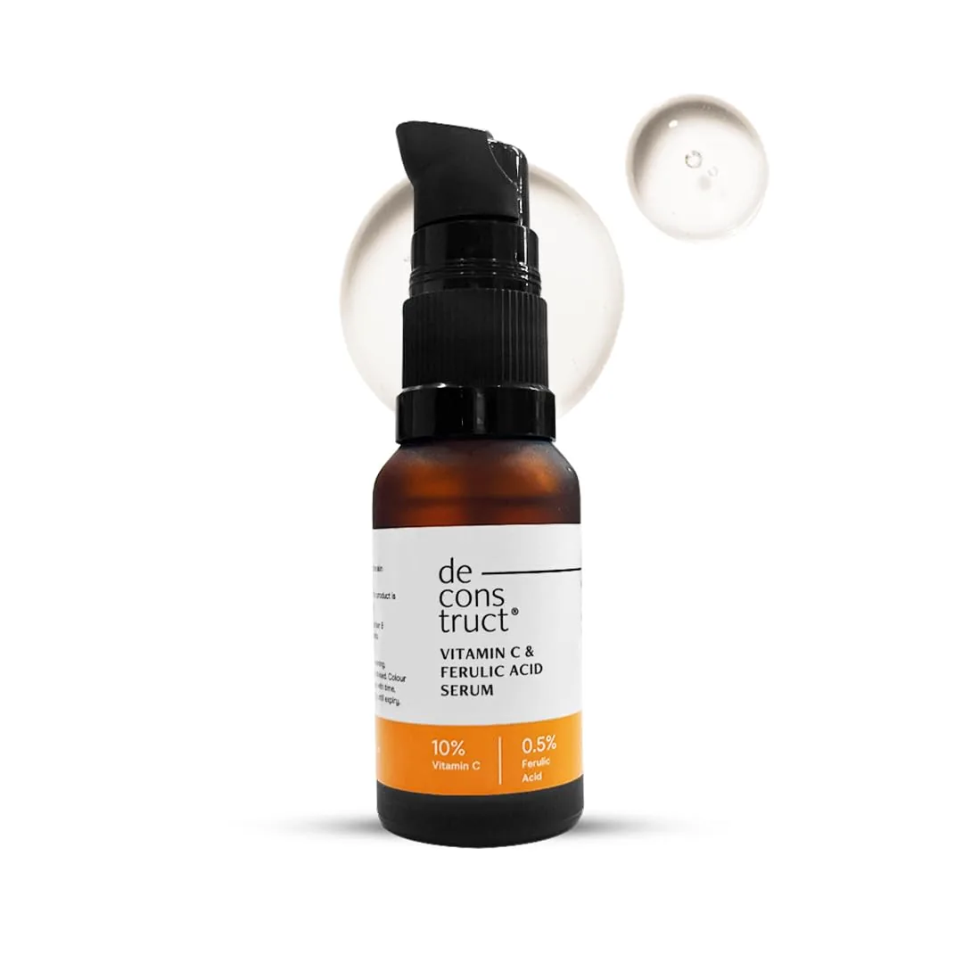 Deconstruct Vitamin C & Ferulic Acid Serum | Brightening Face Serum | Pigmentation and Dark Spot Solution-1