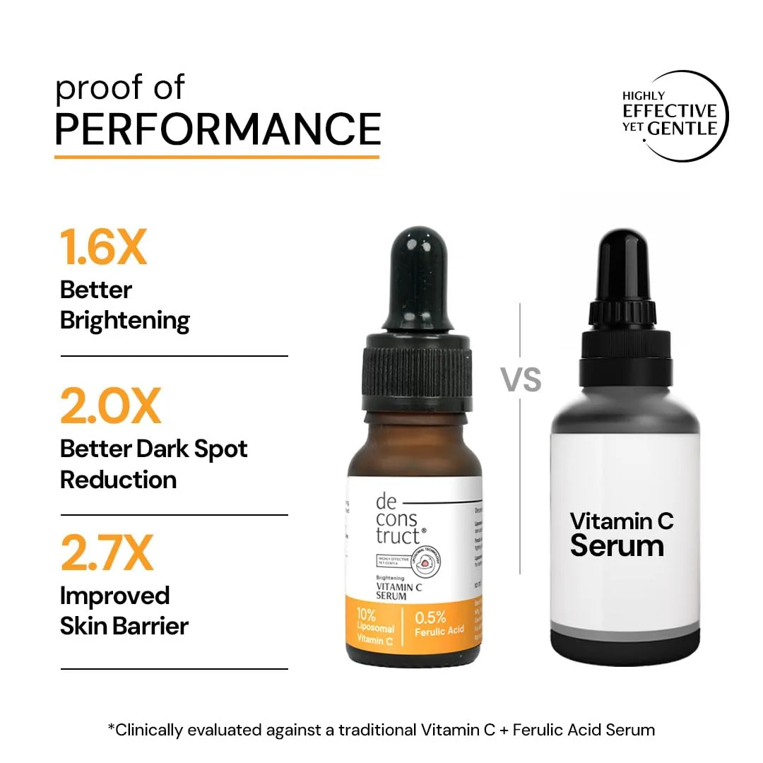 Deconstruct Vitamin C & Ferulic Acid Serum | Brightening Face Serum | Pigmentation and Dark Spot Solution-2