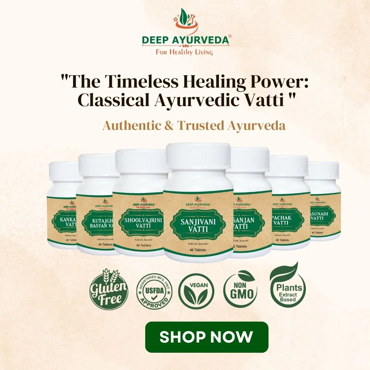 Deep Ayurveda C P Vatti | Classical Chandraprabha Vati Formulation | Urinary and Metabolic Wellness Support-2