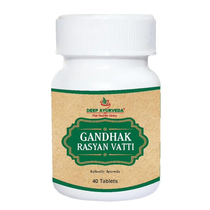 Deep Ayurveda Gandhak Rasayan Vati