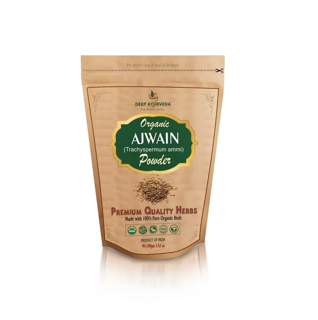 Deep Ayurveda Organic Ajwain Powder