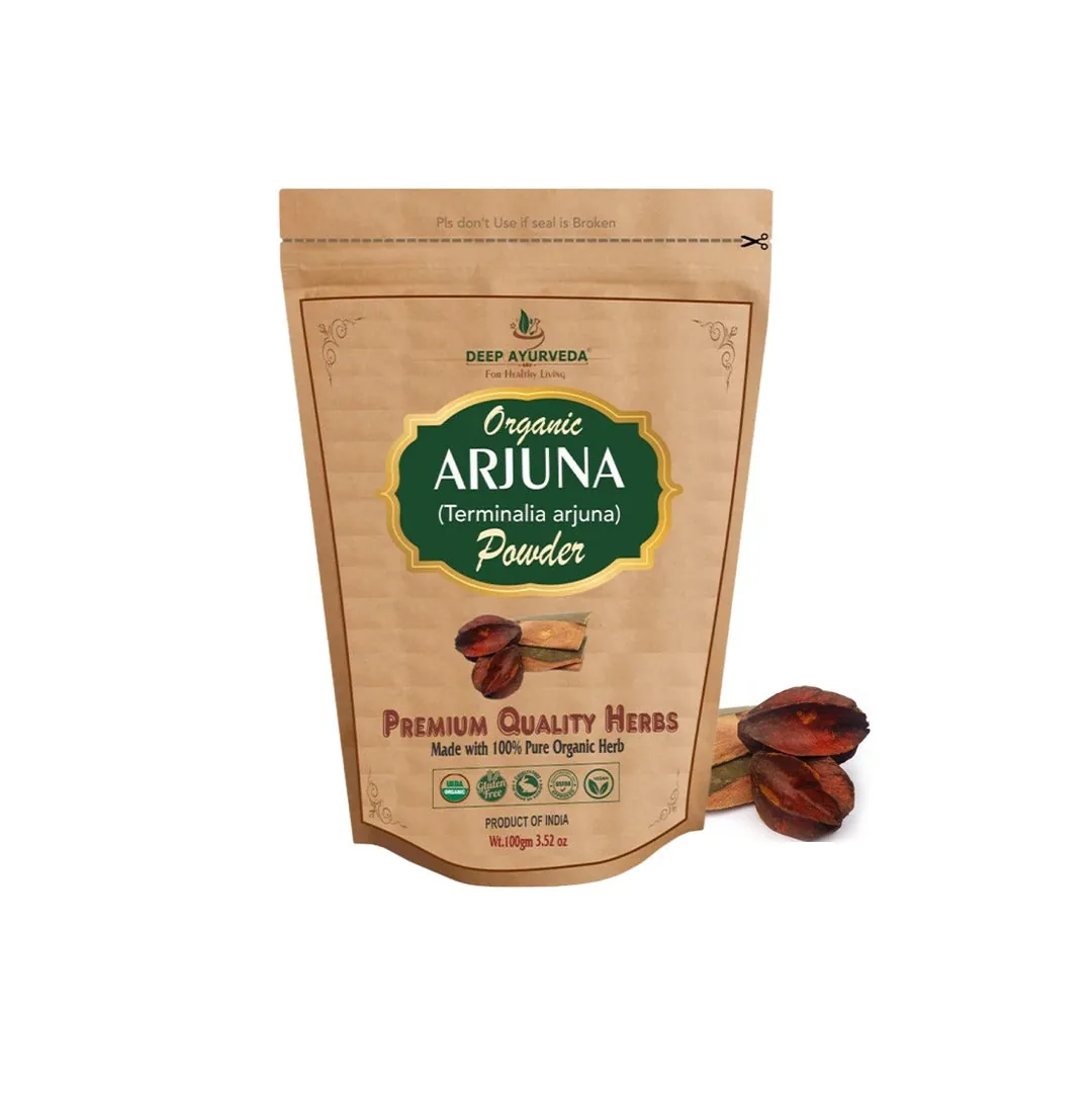 Deep Ayurveda Organic Arjuna Bark Powder