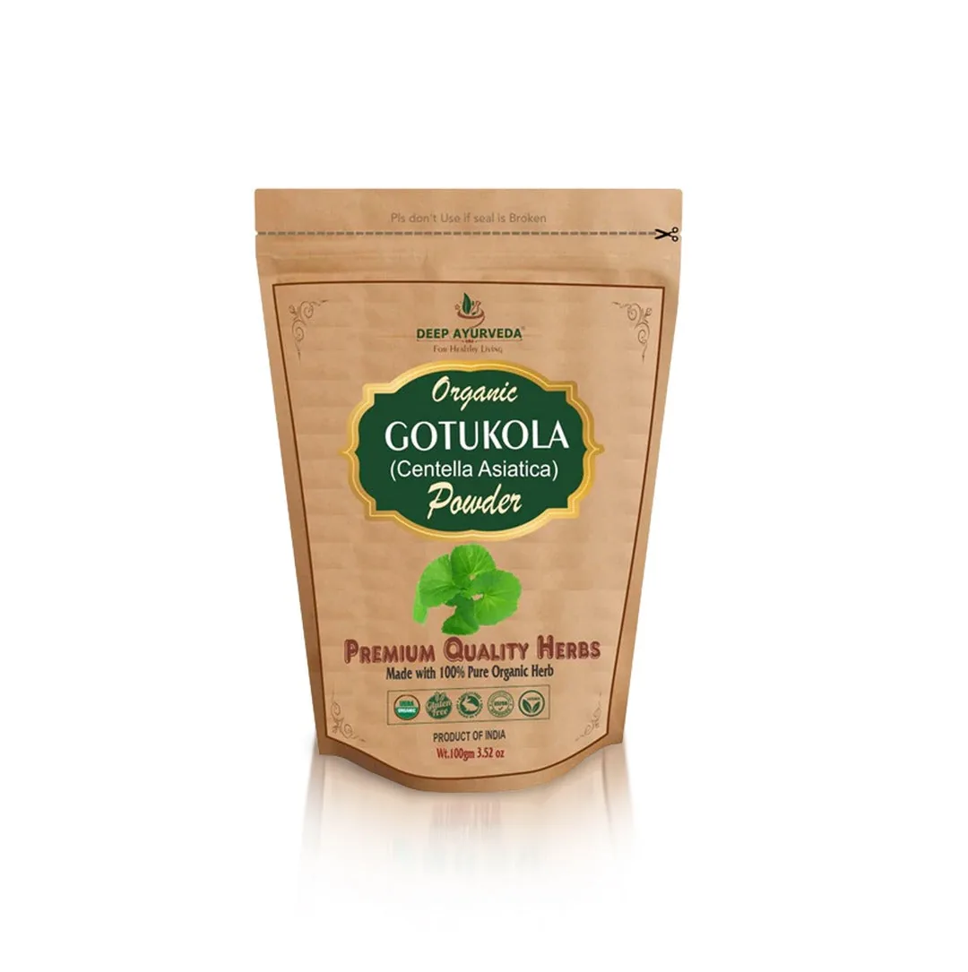 Deep Ayurveda Organic Gotukola Powder