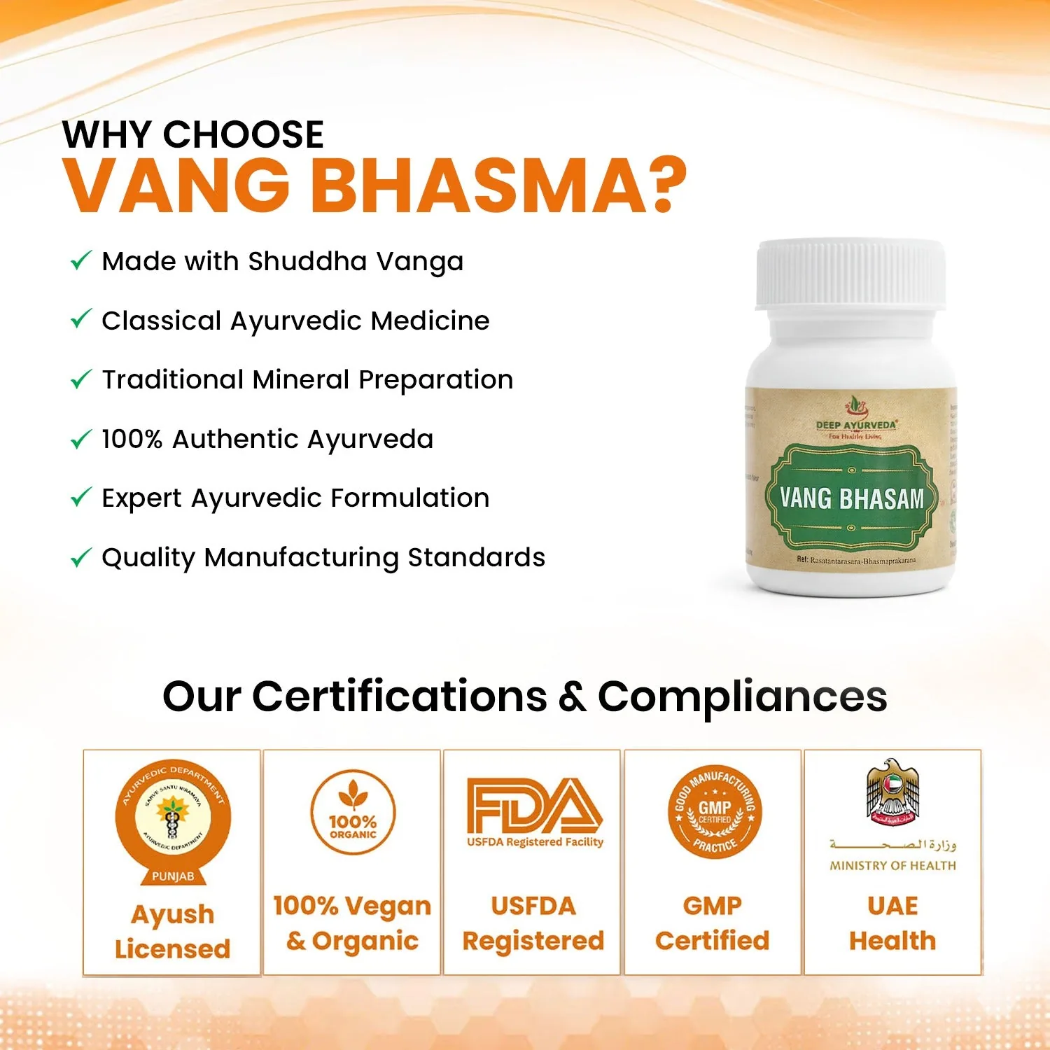 Deep Ayurveda Vang Bhasma | Traditional Ayurvedic Calcined Tin Formulation | Natural Strength and Vitality Support-6