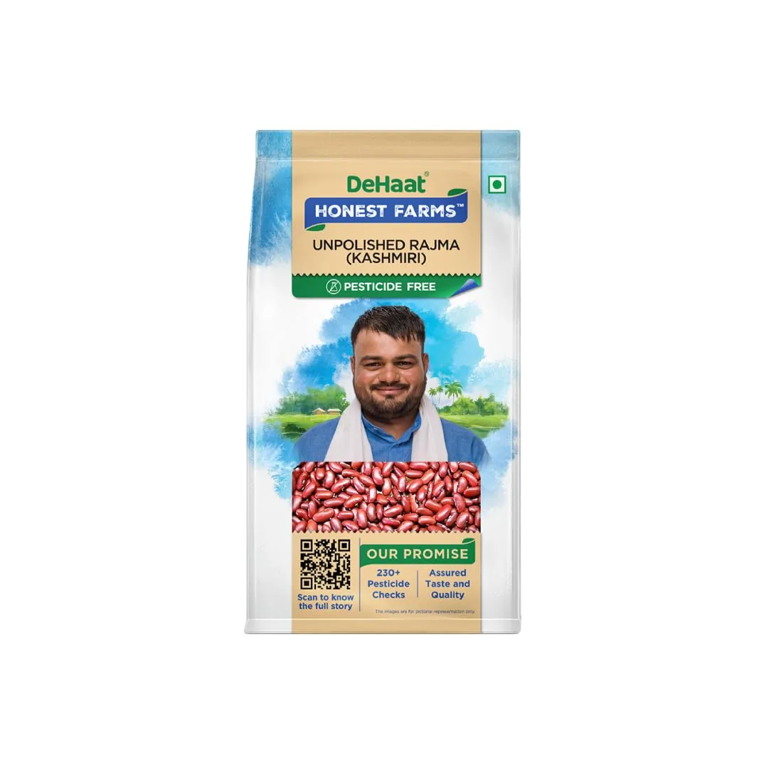 Dehaat Honest Farms Unpolished Rajma Kashmiri - Pesticide Free