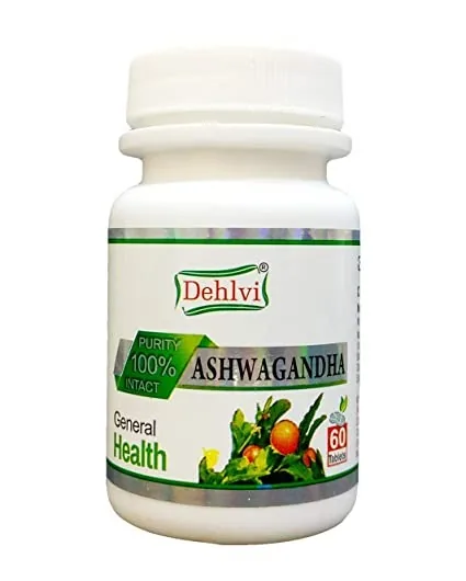Dehlvi Ashwagandha Capsules | Natural Adaptogen Supplement | Stress Relief & Vitality Support