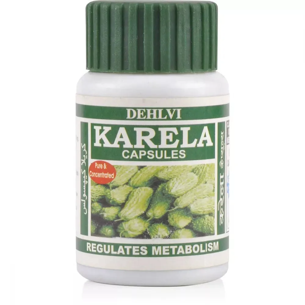 Dehlvi Bitter Melon Karela Capsules