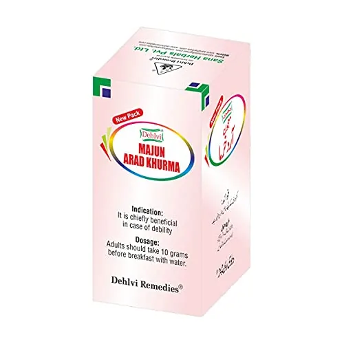 Dehlvi Majun Arad Khurma | Unani Herbal Paste | Men's Vitality & Strength Support-2