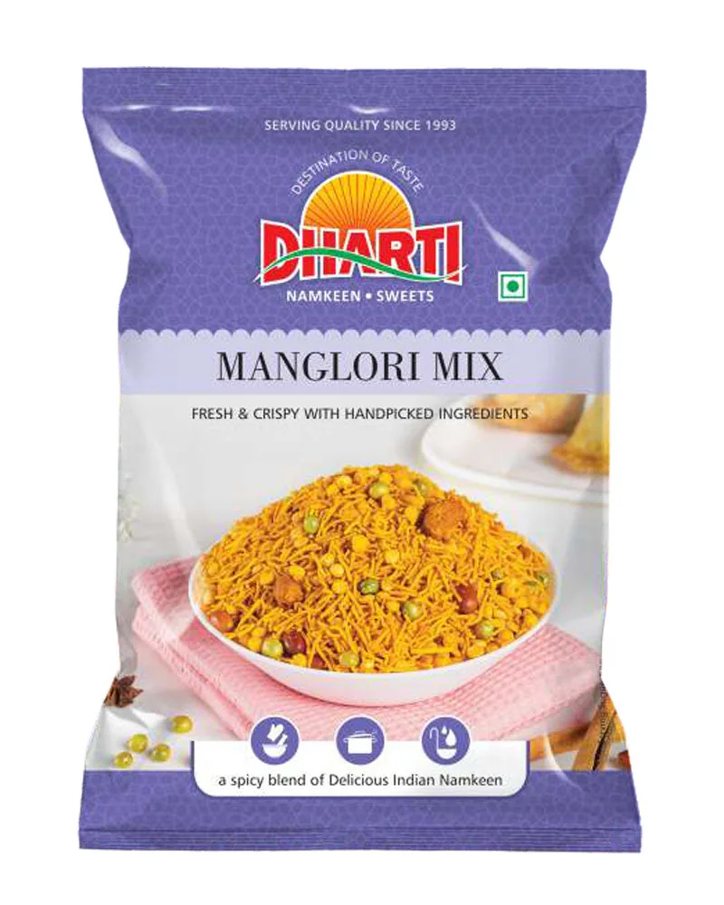Dharti Namkeen Manglori Mix | Crunchy Savory Farsan | Authentic Surati Taste-1