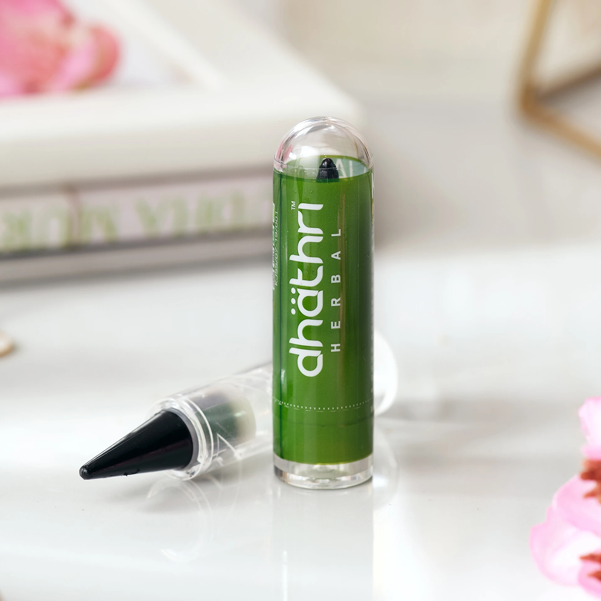 Dhathri Ayurveda Herbal Kajal | Natural Eye Definer | Soothing Ayurvedic Formula-3