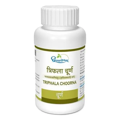 Dhootapapeshwar Triphala Choorna Vati | Ayurvedic Digestive Support | Natural Bowel Regulator