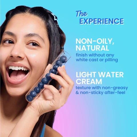 Dot & Key Blueberry Hydrating Barrier Repair Face Sunscreen SPF 50+ | Daily Moisturizing Sunscreen | UV & Blue Light Protection with 5 Ceramides-2