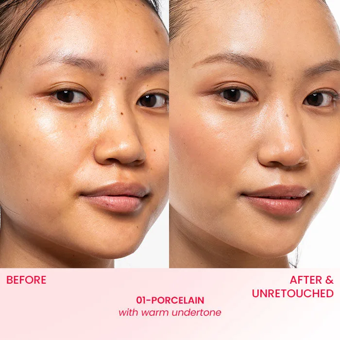 Dot & Key Strawberry Dew Tinted Sunscreen | Sheer Coverage Fluid | Dewy Satin Finish SPF-2