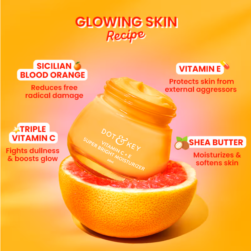 Dot & Key Vitamin C + E CSMS Routine Combo | Complete 4-Step Skincare Kit | Brightening & Sun Protection-8