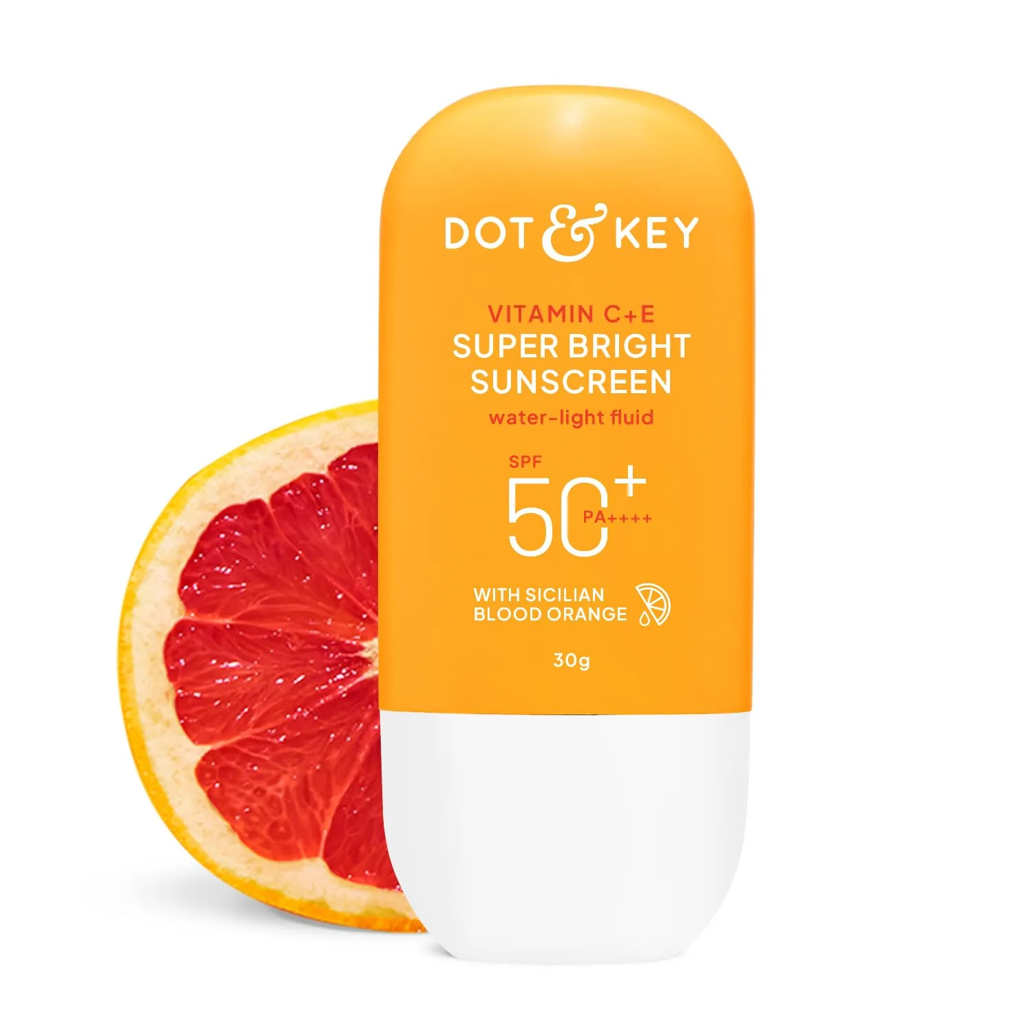 Dot & Key Vitamin C + E Face Sunscreen SPF 50 PA+++ | Daily Glow Sunscreen | No White Cast UV Protection-1