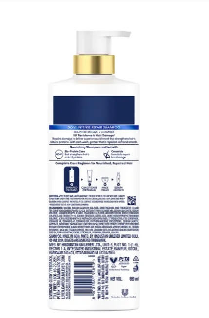 Dove Intense Repair Shampoo + Hair Mask-5