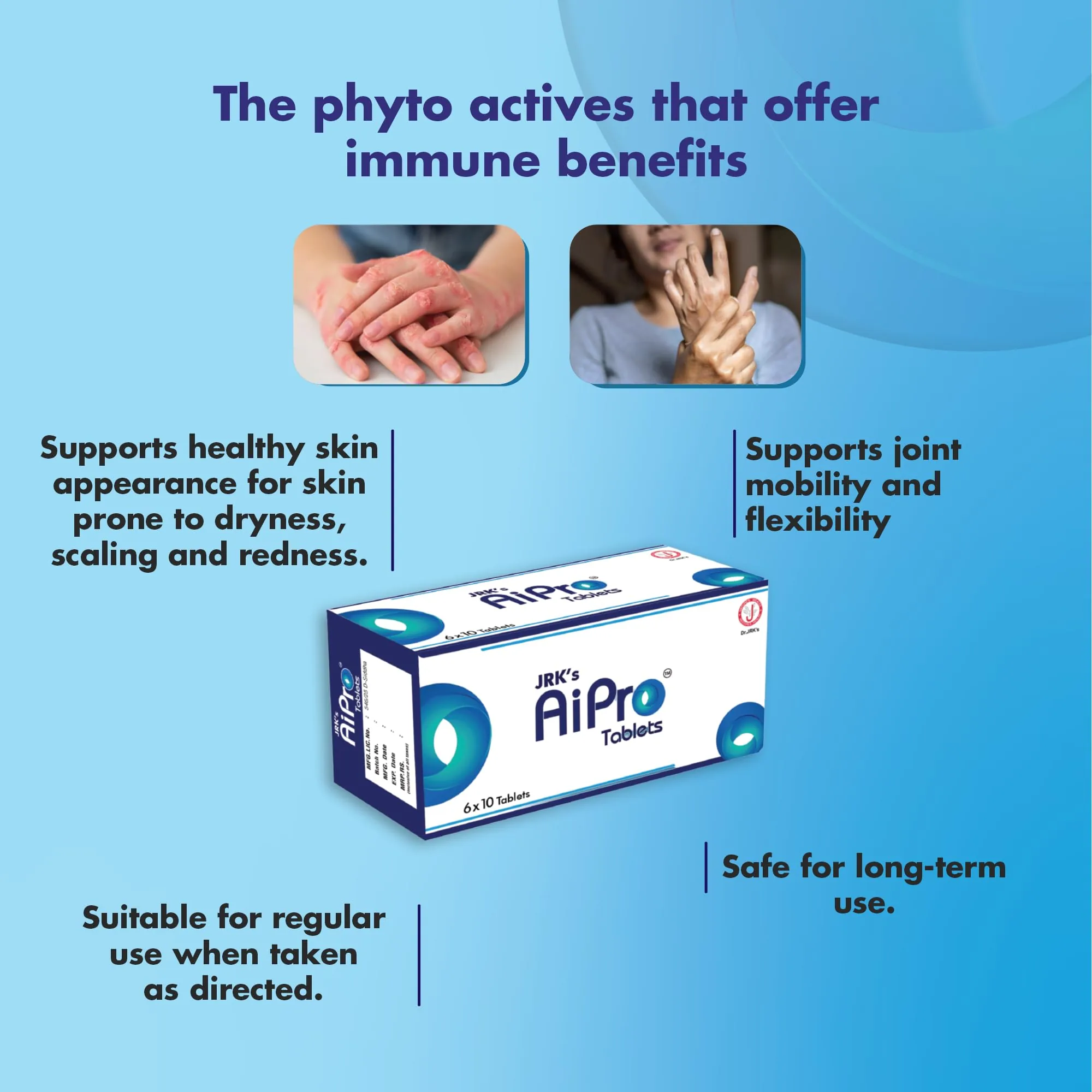 Dr. JRK's Aipro Tablet | Natural Immune Modulator | Chronic Skin & Inflammation Support-4