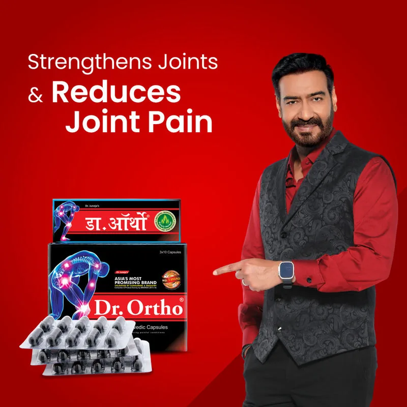 Dr. Ortho Ayurvedic Capsules | Natural Joint Care | Herbal Muscle Comfort Supplement-4