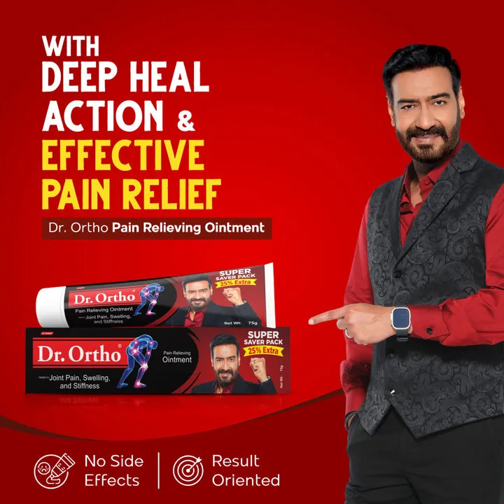 Dr. Ortho Ayurvedic Pain Relief Ointment | Herbal Joint & Muscle Comfort | Fast-Absorbing Formula-4