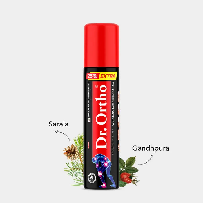 Dr Ortho Pain Relief Spray | Ayurvedic Topical Solution | Targeted Discomfort Relief-2