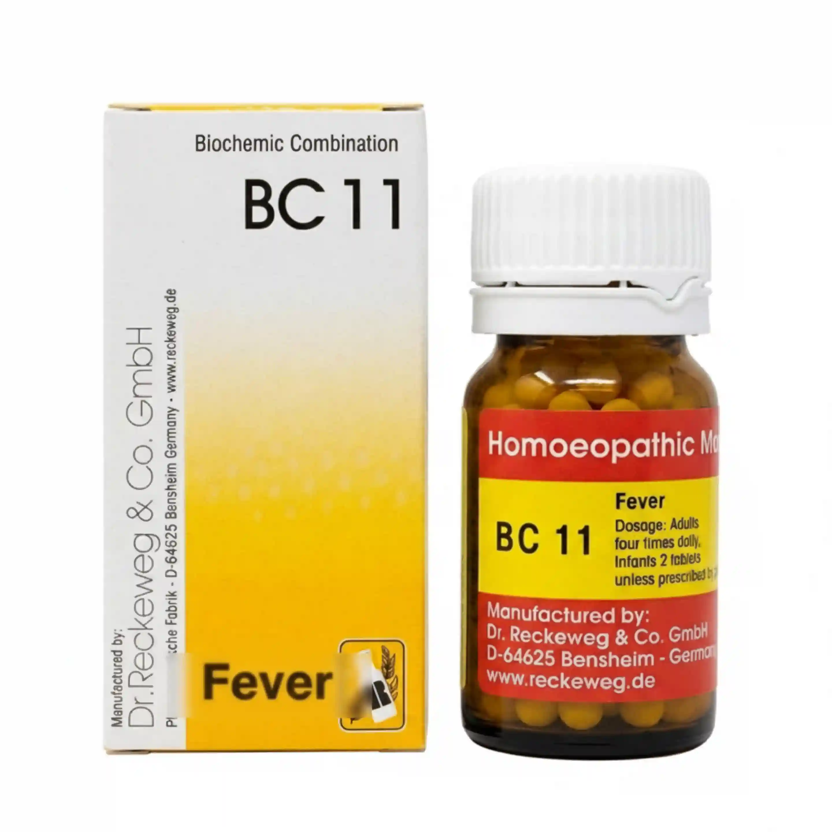 Dr. Reckeweg Bio-Combination 11 (BC 11) Tablets | Homeopathic Remedy for Fever and Inflammatory Relief-1
