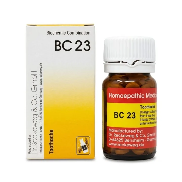 Dr. Reckeweg Bio-Combination 23 (BC 23) | Homeopathic Oral Health Support | Relief for Toothache and Bleeding Gums-1