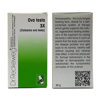 Dr. Reckeweg Ova Testa 3X Tablets | Homeopathic Trituration Remedy | Women's Wellness & Calcium Support-2